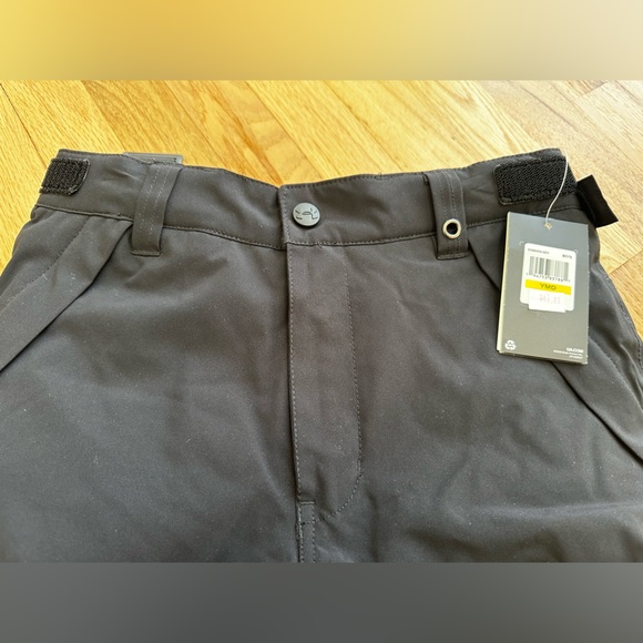 NWT Under Armour Coldgear Black Youth Medium Snow Pants Snow Bibs - Picture 7 of 9
